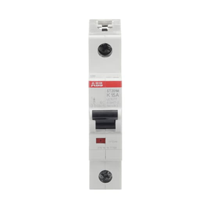 ABB ST201M-K15 Miniature Circuit Breaker, 1P, K Curve, 15A, UL1077 Compliant High Inrush Current Protection, 10kA Breaking Capacity ABB ST201M-K15 Miniature Circuit Breaker, 1P, K Curve, 15A, UL1077 Compliant High Inrush Current Protection, 10kA Breaking Capacity