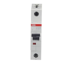 ABB ST201M-K30 30A Miniature Circuit Breaker with K-Characteristic Curve, UL1077 Compliant ABB ST201M-K30 30A Miniature Circuit Breaker with K-Characteristic Curve, UL1077 Compliant