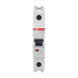 ABB SU201ML-K20 Miniature Circuit Breaker, 1-Pole, 20A, UL 489 Compliant - Ideal for High Inrush Current Applications ABB SU201ML-K20 Miniature Circuit Breaker, 1-Pole, 20A, UL 489 Compliant - Ideal for High Inrush Current Applications