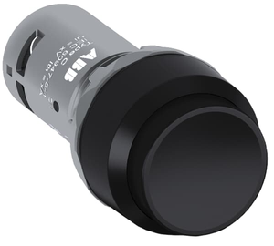 ABB CP3-10B-10 Compact Pushbutton Pack of 10 - Durable Black Plastic, 1NO Contact, 300V Rating, High Dust & Water Resistance Pack of 10 ABB CP3-10B-10 Compact Pushbutton Pack of 10 - Durable Black Plastic, 1NO Contact, 300V Rating, High Dust & Water Resistance Pack of 10