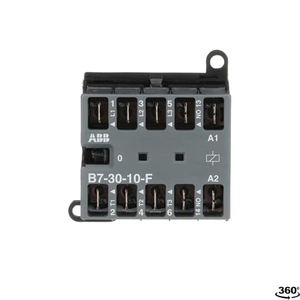 ABB B7-30-10-F-01 3P Mini Contactor, 24V Flat Pin Compact and Reliable Solution for Single or Three-Phase Load Control, Up to 5.5 kW/20 A, Silent Coil, Flexible Mounting Options ABB B7-30-10-F-01 3P Mini Contactor, 24V Flat Pin Compact and Reliable Solution for Single or Three-Phase Load Control, Up to 5.5 kW/20 A, Silent Coil, Flexible Mounting Options