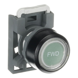 ABB MP9-1229 Pushbutton Momentary Flush with Holder "FWD"