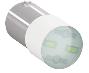 ABB BA9S-6LEDV Green Led Bulb 6V Ba9S