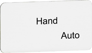 ABB MA6-1079 Legend Plate Insert