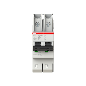 ABB SUP402M-K13 Smissl Ul489 Mcb, 480Y/277Vac, 13A, 2P, K