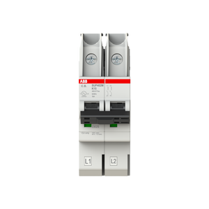 ABB SUP402M-K15 Smissl Ul489 Mcb, 480Y/277Vac, 15A, 2P, K