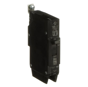 ABB TEY120 1-Pole 20 Amp Circuit Breaker for Grounded 480Y/277 Vac Systems with Bolt-On Mounting and Quick-Make/Quick-Break Mechanisms ABB TEY120 1-Pole 20 Amp Circuit Breaker for Grounded 480Y/277 Vac Systems with Bolt-On Mounting and Quick-Make/Quick-Break Mechanisms