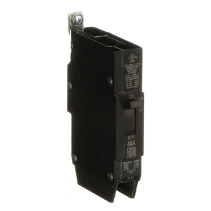 ABB TEY140 1-Pole 40 Amp Circuit Breaker for Grounded 480Y/277 Vac Systems with Bolt-On Mounting and Quick-Make/Quick-Break Mechanisms ABB TEY140 1-Pole 40 Amp Circuit Breaker for Grounded 480Y/277 Vac Systems with Bolt-On Mounting and Quick-Make/Quick-Break Mechanisms