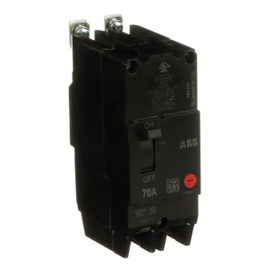 ABB TEY270 Tey 2 Pole 70 Amp Circuit Breaker  Compact Design with Quick-Make/Break Mechanisms for Reliable Performance in 480Y/277 Vac Systems