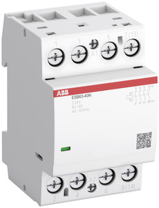 ABB ESB63-40N-01 Inst Contactor 63A 4NO 24V