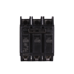 ABB THQC32100WL Circuit Breaker - 3-Pole, 100A, 240V, 10Ka Interrupting Capacity for Residential and Commercial Use