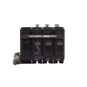 ABB THQB32040ST1 40A 3-Pole Circuit Breaker - 240V, 10Ka Interrupting Capacity, Bolt-On Configuration