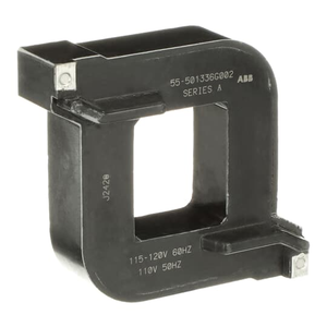 ABB 55-501336G002 Coil for NEMA Size 3 Magnetic Contactors and Starters - 220V/115-120V, 120A Inductive Current Capacity