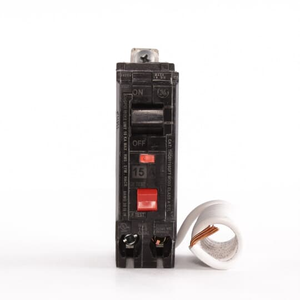 ABB THQB1115GFT 15A Circuit Breaker - 1P, 120/240V, 10Ka, Thermal-Magnetic Design for Residential & Commercial Use ABB THQB1115GFT 15A Circuit Breaker - 1P, 120/240V, 10Ka, Thermal-Magnetic Design for Residential & Commercial Use