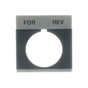 ABB CR104PXN1BP050 Nameplate for Rev Standard Applications - Durable Legend Plate for Size 1 Configurations ABB CR104PXN1BP050 Nameplate for Rev Standard Applications - Durable Legend Plate for Size 1 Configurations