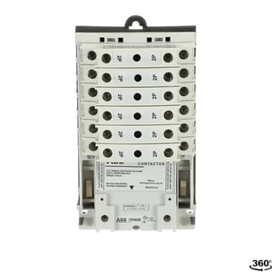 ABB CR463LD0AJA Lighting Contactor-Open, 30A Capacity, 2-12 Poles, Electrically Held with Contact Position Indication and Easy Configuration Options