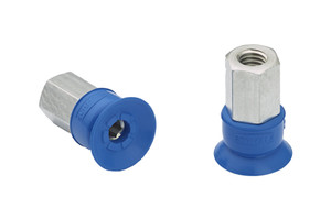 Schmalz SUF-10-HT1-60-M5-IG Flat suction cup (round) for process safe handling of smooth or slightly rough surfaces