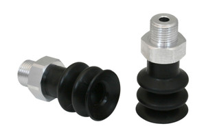 Schmalz FSG-18-NBR-55-G1/8-AG Bellows suction cup (round) for very uneven workpieces