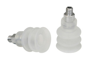 Schmalz FSG-18-SI-55-M5-AG Bellows suction cup (round) for very uneven workpieces