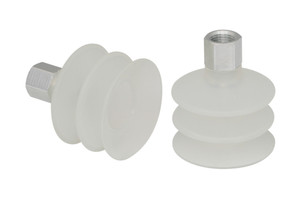Schmalz FSG-52-SI-55-G1/4-IG Bellows suction cup (round) for very uneven workpieces