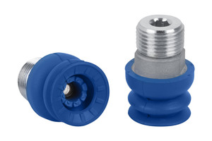 Schmalz SAB-22-HT1-60-G1/4-AG Bellows suction cup (round) for markless handling of workpieces