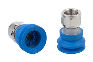 Schmalz SAB-30-HT1-60-G3/8-IG Bellows suction cup (round) for markless handling of workpieces