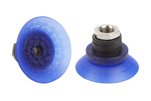 Schmalz SAX-60-ED-85-G1/4-IG Bell suction cup (round) for best adaptation to strongly curved surfaces