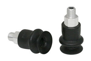 Schmalz FSGA-14-NBR-55-M5-AG Bellows suction cup (round) with optimal adaptation to uneven surfaces