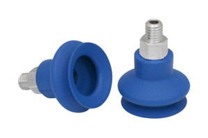 Schmalz FSGA-20-HT1-60-M5-AG Bellows suction cup (round) with optimal adaptation to uneven surfaces