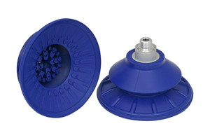 Schmalz SAB-100-NBR-60-G1/4-AG Bellows suction cup (round) for very dynamic handling of smooth and oily workpieces