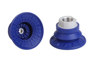 Schmalz SAB-40-NBR-60-G1/4-IG Bellows suction cup (round) for very dynamic handling of smooth and oily workpieces