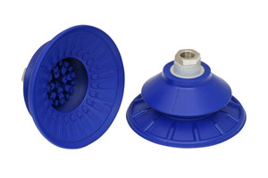 Schmalz SAB-100-NBR-60-G1/4-IG Bellows suction cup (round) for very dynamic handling of smooth and oily workpieces