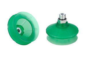 Schmalz SPB1-50-ED-65-G1/4-AG Bellows suction cup (round) for very uneven workpieces