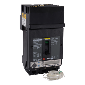 Schneider Electric HGA36150U54X Circuit breaker, PowerPacT H, 150A, 3 pole, 600VAC, 18kA, I-Line, Micrologic 6.2E, 80%, ABC Schneider Electric HGA36150U54X Circuit breaker, PowerPacT H, 150A, 3 pole, 600VAC, 18kA, I-Line, Micrologic 6.2E, 80%, ABC