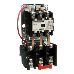 Schneider Electric 8911DPSO33V02 NEMA starter, Definite Purpose, 30A, 20HP at 600VAC, 3 phase, 3 pole, melting alloy, 120VAC coil, open Schneider Electric 8911DPSO33V02 NEMA starter, Definite Purpose, 30A, 20HP at 600VAC, 3 phase, 3 pole, melting alloy, 120VAC coil, open