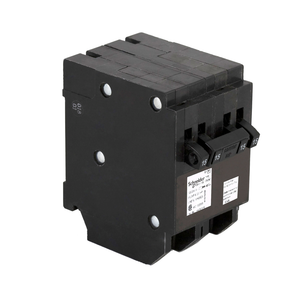 Schneider Electric CHOMT1515215CP Quad tandem circuit breaker, Homeline, 2 x 1 pole at 15A, 1 x 2 pole at 15A, 120/240VAC, 10kA AIR, plug in, UL Schneider Electric CHOMT1515215CP Quad tandem circuit breaker, Homeline, 2 x 1 pole at 15A, 1 x 2 pole at 15A, 120/240VAC, 10kA AIR, plug in, UL