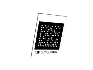 SensoPart ZTM 50-D2-2x3.3 Target mark, 50 mm, auto-ID, mounting holes, adhesive pads