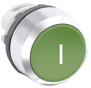 ABB 1SFA611100R7128 Non-Ill. Pb, Grn, Flush, Mom, Chrm, O