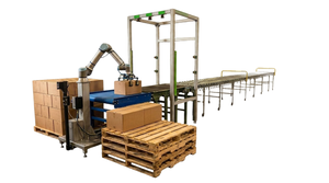 Robotic Palletizing Cell with Universal Robots Cobot