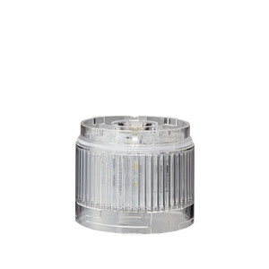 Patlite LR6-E-CA+B0962 60mm diameter White LED unit for 4-pin or 5-pin M12 connector LR6 Signal Tower using Amber control pin; Special Order: No cancellation, no return