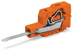 WAGO 231-426 Orange Testing Plug Module with Contact Stud