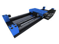 Yaskawa ST2F-A2D0835-A1RK STRACII 30D120 835mm Linear Stage with Right-Side Bellows