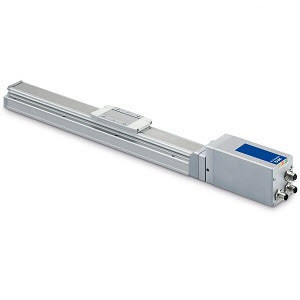 SMC Electric Actuator with Integrated Controller - Rodless Slide Type | EQFS25RHC-200BN-B6 | 200mm Stroke