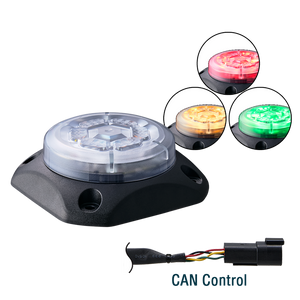 Patlite GL7T-M1NC1-T Low-Profile CAN Beacon | ADI