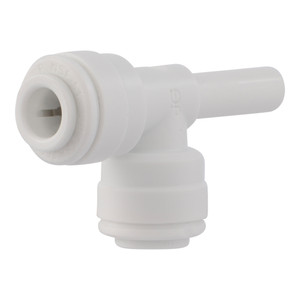 John Guest CI530808W-US White Acetal Stackable Tee Connector 1/4 x 1/4 x 1/4, Pack of 10