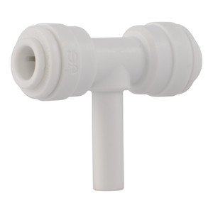 John Guest CI580808W-US White Acetal Branch Stem Tee 1/4 x 1/4 x 1/4, Pack of 10