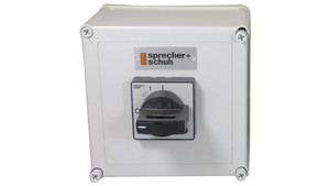 Sprecher + Schuh KTU9-40H-3D-20-VG Enclosed Motor Circuit Breaker Frame D - KTU9 Enclosed Motor Circuit Breaker Frame D 3-Pole High Capacity 20 Amps