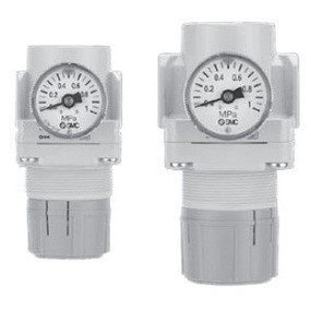 SMC AR20P-320AS-01 adapter, pressure gauge w/plug, AR MASS PRO