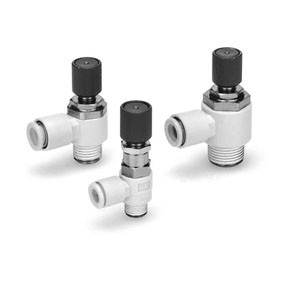 SMC AS3201FE-03-10SK AS    FE Series Speed Controller With Residual Pressure Release Valve With One-touch Fitting Elbow Type