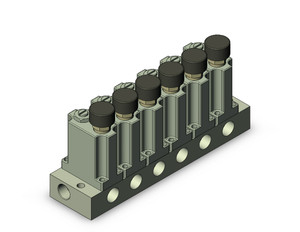 SMC NARM1000-6A1-N01G Manifold Regulator